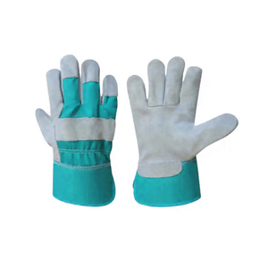 Guantes de cuero de trabajo duraderos de nuevo diseño personalizados para hombres precio razonable al por mayor-guantes de seguridad - Product Image 3