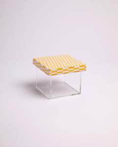 Caja de Acrílico para Regalos con Tapa con Incrustaciones de Nácar, Hecha a Mano, Ramadán Mubarak, Tamaño Personalizado para el Hogar, Marco de Madera de Lujo - Product Image 4