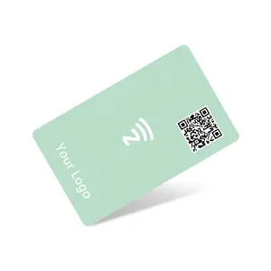 Cartão de visita digital com chip nfc preto impresso personalizado, preço de fábrica, papel pvc, cartão de visita inteligente, cartões de visita nfc
