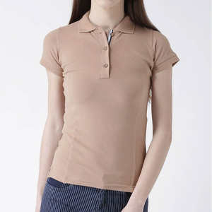 Polo à manches courtes pour femme, sport, été, personnalisé, respirant, extensible, pour femme - Product Image 1