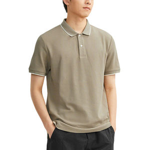 Chemises de golf pour hommes de haute qualité, logo personnalisé, style formel, luxe, travail, affaires, manches courtes, séchage rapide, respirantes - Product Image 1