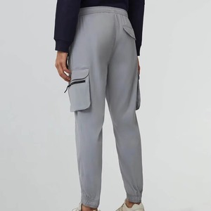 Vêtements de sport d'hiver pour hommes sur mesure en gros Pantalon décontracté Taille élastique Toile Doublure en polaire Séchage rapide Haute qualité Respirant - Product Image 4