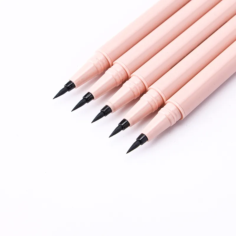 Crayon longue durée à séchage rapide Eyeliner noir liquide imperméable de marque privée