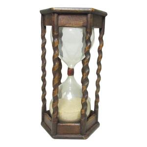 Ensemble de sabliers élégants en bois, sabliers artisanaux, accent décoratif de bureau pour la décoration de maison et de bureau de luxe - Product Image 2