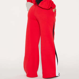 ชุดกีฬาผู้หญิงคุณภาพสูง ชุดวอร์มแบบมีซิป / ชุดวอร์มสองชิ้นดีไซน์ใหม่ ผ้าฟลีซ ใส่สบายและทันสมัย - Product Image 6