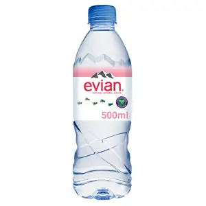 Água mineral Evian 300ml e 500ml