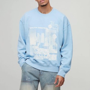 Jersey mezclado de algodón pesado 500 GSM con logotipo personalizado para hombre Sudadera de algodón 100% para invierno - Product Image 1