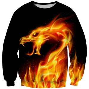 Suéter cálido para hombre sublimado de alta calidad al por mayor, suéter gris para hombre, suéter de cuello redondo largo - Product Image 1