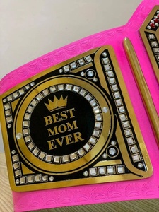 Cinturón de cuero genuino suave de 8mm de espesor pesado personalizado Torneos frontales duraderos para Champion Legacy Award para lucha marcial - Product Image 4