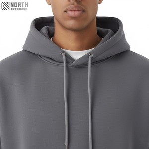 Venta al por mayor hombre transpirable chándal Casual manga larga personalizado chándal 2 piezas Boxy Fit Hoodie hombres Plain Heavyweight chándal - Product Image 6