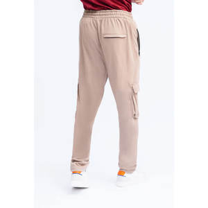 Vente en gros de pantalons de survêtement de mode de haute qualité pantalons de survêtement vierges pantalons de jogging personnalisés impression logo plaine polaire nu sweat jogger hommes - Product Image 4
