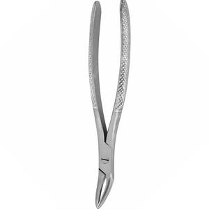 Pince dentaire en acier inoxydable allemand de haute qualité Fig-69 pince d'extraction de dents manuelle pour dentiste motif anglais - Product Image 2