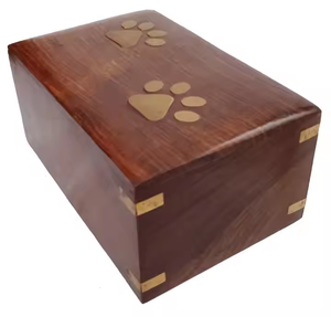 Urnas de cremación para mascotas adultas de alta calidad, estilo americano de madera, capacidad de 50 pulgadas cúbicas para uso masculino y femenino, uso de entierro/Cementerio - Product Image 3