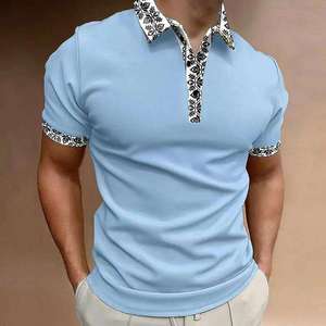 Polo de golf personnalisé bon marché de haute qualité coupe sèche 100% polyester t-shirt sublimation vierge grande taille polos pour hommes pour hommes - Product Image 5
