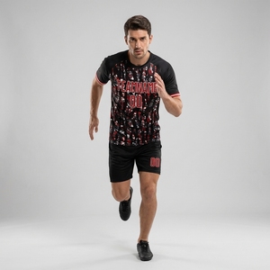 Custom Logo <b>Soccer</b> Uniform Set Sublimation Football Jersey Breathable Quick Dry Team Training Kits Men's Youth High Quality - Product Image 3
