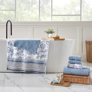600 Gsm 100% coton égyptien luxe bain essuie-mains ensemble qualité supérieure séchage rapide taille et couleur personnalisées en gros ODM - Product Image 5
