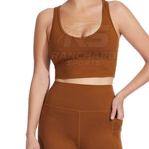 Soutien-gorge de sport respirant pour femmes, haut d'entraînement athlétique, soutien-gorge de sport de gym pour femmes, soutien-gorge de compression pour le fitness - Product Image 5