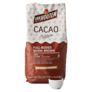 Venta al por mayor 185gr Vann Houten Cacao Precio de fábrica Pedido a granel Procesamiento crudo para Tienda Catering - Product Image 5