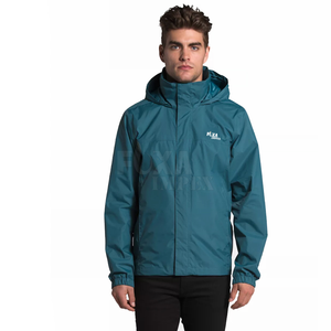 Chaqueta de lluvia con estampado personalizado para exteriores impermeable para hombre, chaqueta de senderismo a prueba de viento a la moda asequible - Product Image 1