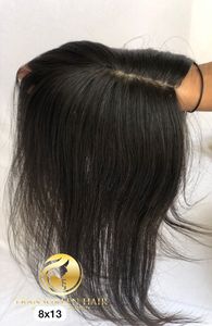 วิกผมแท้จากอินเดีย รุ่น Virgin Remy ขนาด 5 นิ้ว 8x13 แบบตรง 100% ไม่ผ่านการแปรรูป สำหรับผู้หญิง - Product Image 6
