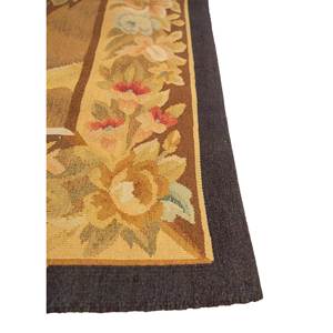 France (c.1920) Tapestry <b>Wall</b> <b>Decor</b> Sage Green/Natural Brown Mandala Fabric for Outdoor Christmas Style Decorative Use - Product Image 4