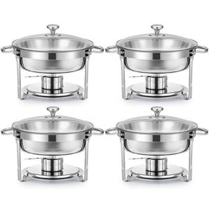 Réchaud en acier inoxydable de qualité supérieure utilisé dans les buffets de banquets professionnels et les dîners formels - Product Image 4