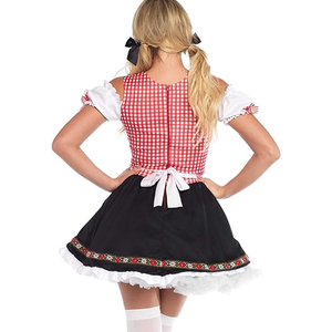 Nouvel arrivage de tablier traditionnel Design personnalisé Oktoberfest bavarois pour femmes Nouveau Dirndl bavarois traditionnel - Product Image 2