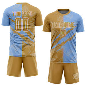 Uniformes de fútbol fabricados al por mayor para mayor durabilidad y comodidad con telas avanzadas soporte transpirable y personalización del diseño - Product Image 4