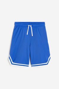 Wholesale Blue Plain <b>Men's</b> Sports Basketball <b>Shorts</b> Custom Fitness <b>Patterned</b> Mesh Sublimation Customisable Basketball <b>Shorts</b> - Product Image 3