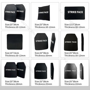 แผ่นเกราะ Uhmwpe เคฟลาร์เซรามิกอะลูมิเนียมออกไซด์ซิลิกอนคาร์ไบด์ทนทานแบบ TJ-OUTDOORS สำหรับอุปกรณ์ป้องกันส่วนบุคคล - Product Image 2