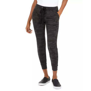 Pantaloni Cargo Dritti da Donna Sanctuary Camo Taglia S Neri Traspiranti con Coulisse - Product Image 1