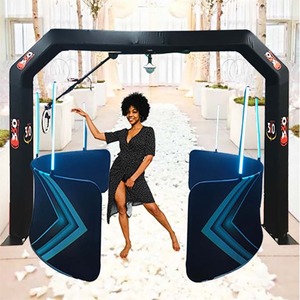 Grande cabine vidéo intelligente pour photos 360° avec éclairage LED et caméra, livrée avec étui, entrepôt USA - Product Image 4