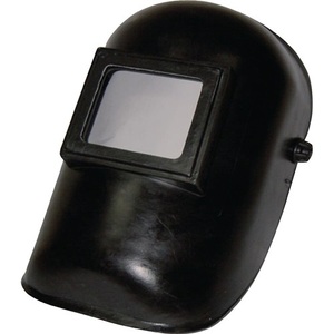 Welding Head Protection Hood with DIN-9 Glass and 90 X 110 mm <b>Plastic</b> Cover Lens SCHMICO Promotional <b>Mirrors</b> - Product Image 1