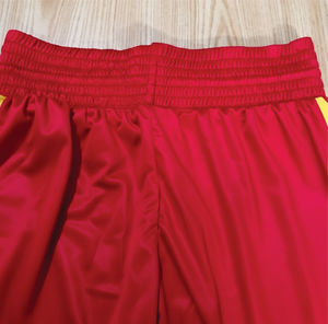 Shorts de football en coton avec logo brodé personnalisé, poche zippée, unisexe, shorts de rugby en coton - Product Image 3