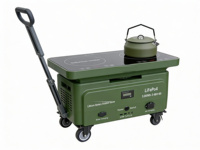 Meilleure vente : Station d'alimentation solaire portable, réchaud à induction extérieur rechargeable pour camping, cuisinière à batterie double brûleur