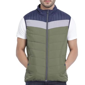 Chaleco impermeable para hombre, Abrigo acolchado, prendas de vestir exteriores acolchadas con capucha, fabricación OEM a granel - Product Image 6