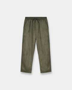 Custom <b>Men</b> Olive Green Suede Tracksuit Set Hooded Zip Jacket <b>Joggers</b> Comfortable Daily Wear Luxury Suede Two-Piece Tracksuit - Product Image 3