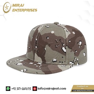 หมวกปีกแบนผ้าฝ้ายแท้ Snapback หมวกฮิปฮอปกลางแจ้งหมวกยุทธวิธีหมวกเบสบอลพราง - Product Image 2