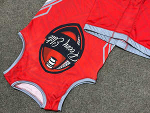 Camisetas de baloncesto personalizadas para hombre, conjuntos de uniformes transpirables de secado rápido profesional, camiseta de retroceso 2302, opciones de talla grande - Product Image 2