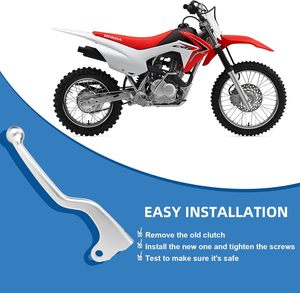 Palanca de Embrague Izquierda de Repuesto 53178-K28-305 para <span class=keywords><strong>Honda</strong></span> 2014-2023 <span class=keywords><strong>CRF125F</strong></span> /2014-2023 CRF125FB para Control Manual del Embrague - Product Image 4