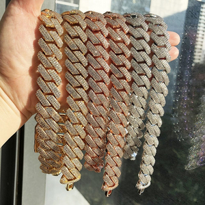 Collares de diamantes, cadena de tenis de moissanita de alta calidad, joyería fina brillante, collar de moissanita D VVS para hombres y mujeres - Product Image 3