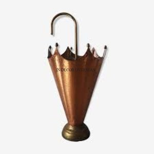 Vente chaude Cuivre Antique Fini Parapluie En Forme De Métal Robuste Fait Ménage Et Hôtel Utilisation Parapluie Stand De L'Inde - Product Image 1