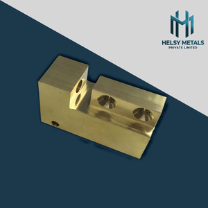 Bloque de Latón de Ingeniería de Precisión, Mecanizado VMC, Pieza Metálica de Alta Resistencia para Proyectos OEM Eléctricos y Mecánicos - Product Image 4