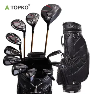 TOPKO yüksek kalite Golf kulübü erkekler için Set Golf kulubü seti kapalı ve açık Golf kulübü komple Set