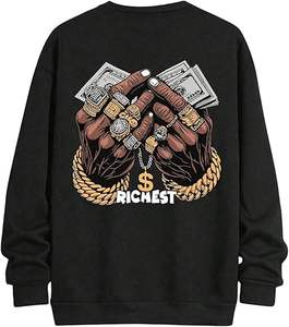 Sudaderas con Capucha Extra Grandes para Mujer con Parche de Corazón, Sudaderas de Felpa Vintage para Parejas, Sudaderas con Capucha para Mujer 2025 - Product Image 5