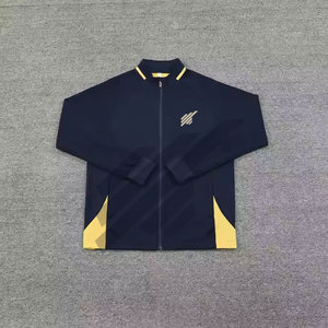 Chándal de entrenamiento de fútbol de invierno para hombre, conjunto transpirable de manga larga con patrón sólido, nuevo diseño, venta al por mayor de Pakistán - Product Image 4