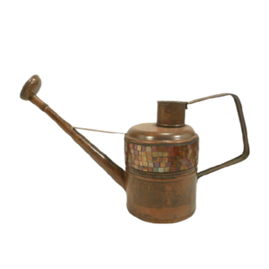 Galvanized Embossed Design Border Metal Watering Can Outdoor Decorative Modern Look Handmade <b>Garden</b> Decor Metal Watering Can - Product Image 6
