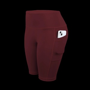 Pantalones cortos de Yoga para entrenamiento con Control de barriga de cintura alta de talla grande para mujer - Product Image 5