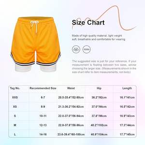 Short de basket-ball décontracté pour hommes de créateur de haute qualité en gros logo personnalisé mi anti-rides séchage rapide nylon/élasthanne solide - Product Image 6