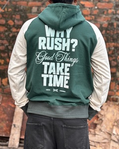 Sweat à capuche épais de luxe pour homme, 100% coton, style surdimensionné, poids lourd, avec broderie technique pour la saison d'automne - Product Image 1